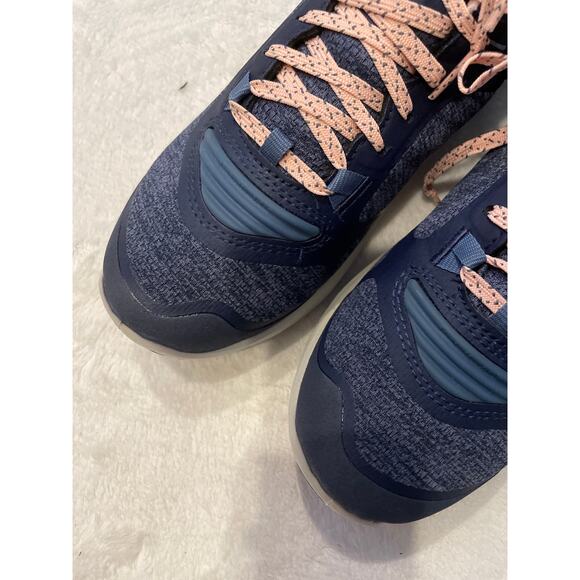 KEEN Terradora Flex Mid Height Waterproof Hiking Boots 7.5 Vintage Indigo/Peach - Picture 7 of 12